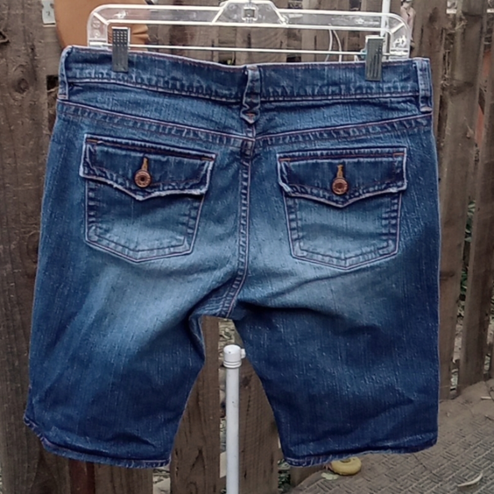 Old navy stretch shorts blue size 12. Good condition.